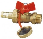Kulový kohout vypouštěcí a převlečná matice 1/2"