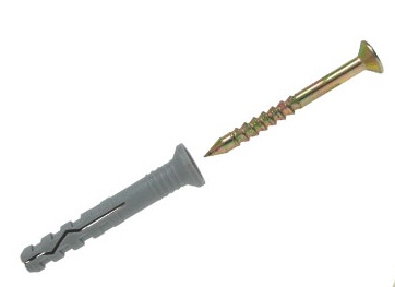 SOL Hmoždinka do sádrokartonu, rozměr 10 x 35 nylon